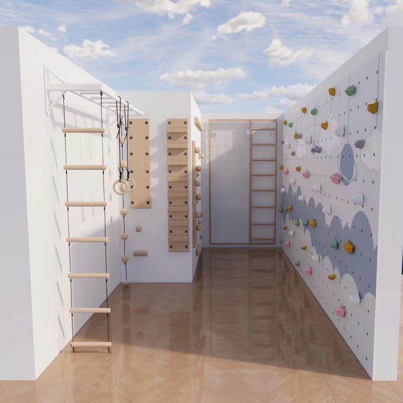 Children's Indoor and Outdoor Climbing Wall, Family Climbing Board, Youth Physical Fitness