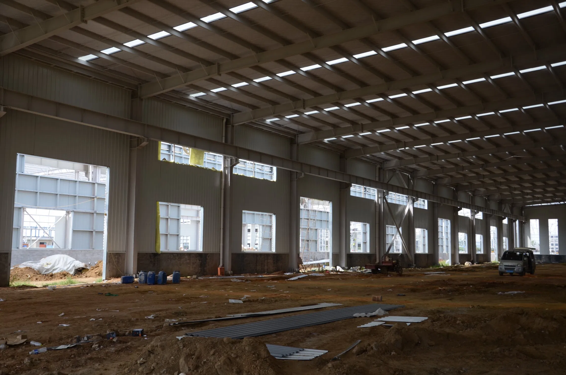 Quick Installation Multi Light Steel Prefabricated Steel Structure Building Warehouse
