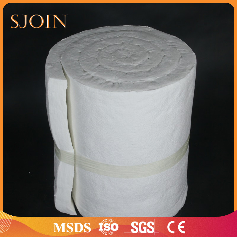 Ceramic Fibre Blanket 50mm Ceramic Fiber Blanket Thermal Insulation Material for Furnace Fire Resistant, Temperature 1260c 1430c Thermal Insulation