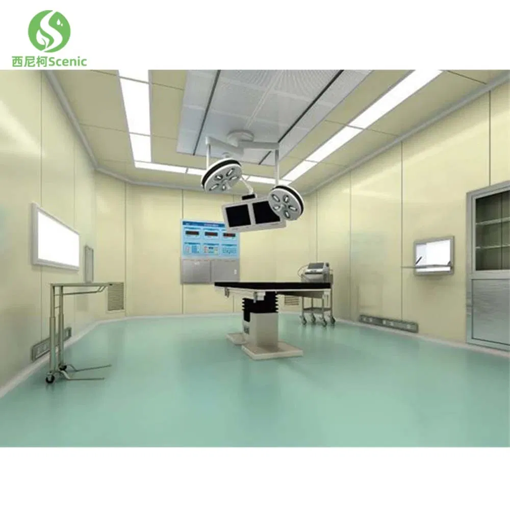 Advanced Cleanroom Laminar Flow System for Class 100 Environments