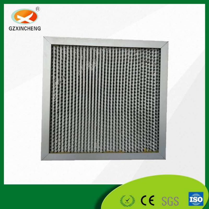 Commercial Aluminium Deep Pleat H13 Air Conditioning System