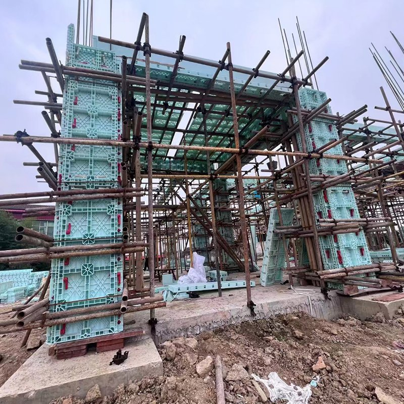 Songmao Modular Reusable Panel Slab Beam Column Shuttering Plastic Formwork System for Construction Concrete