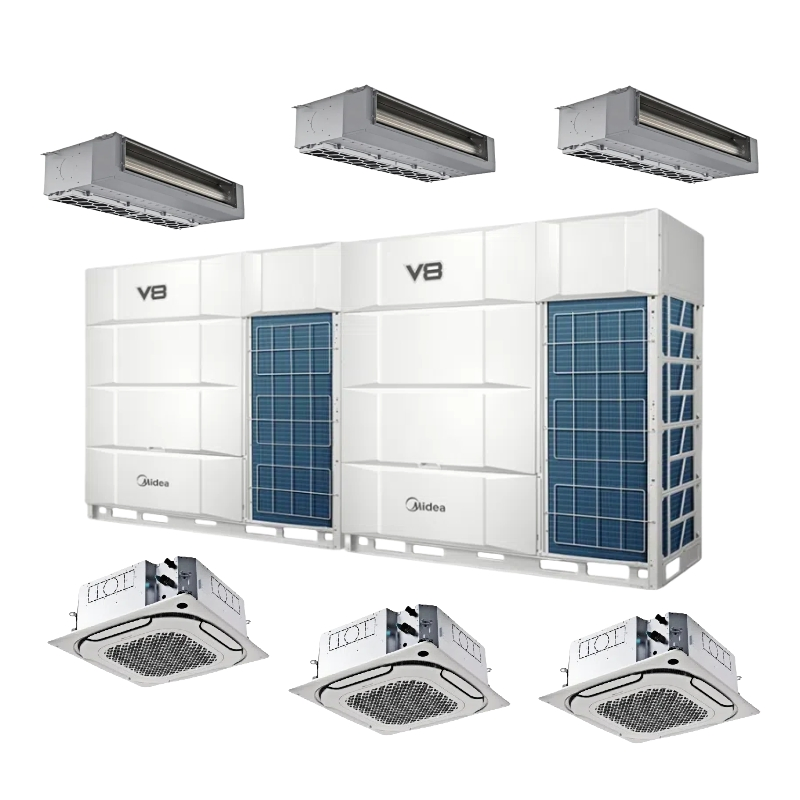 Midea HVAC System V8 Aire Acondicionado Central for Hotels