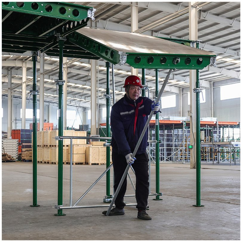 GF Concrete Construction Wall and Panel Slab Column Solution-Reusable Metal Steel Frame Modular Precast Shuttering Formwork System for Sale