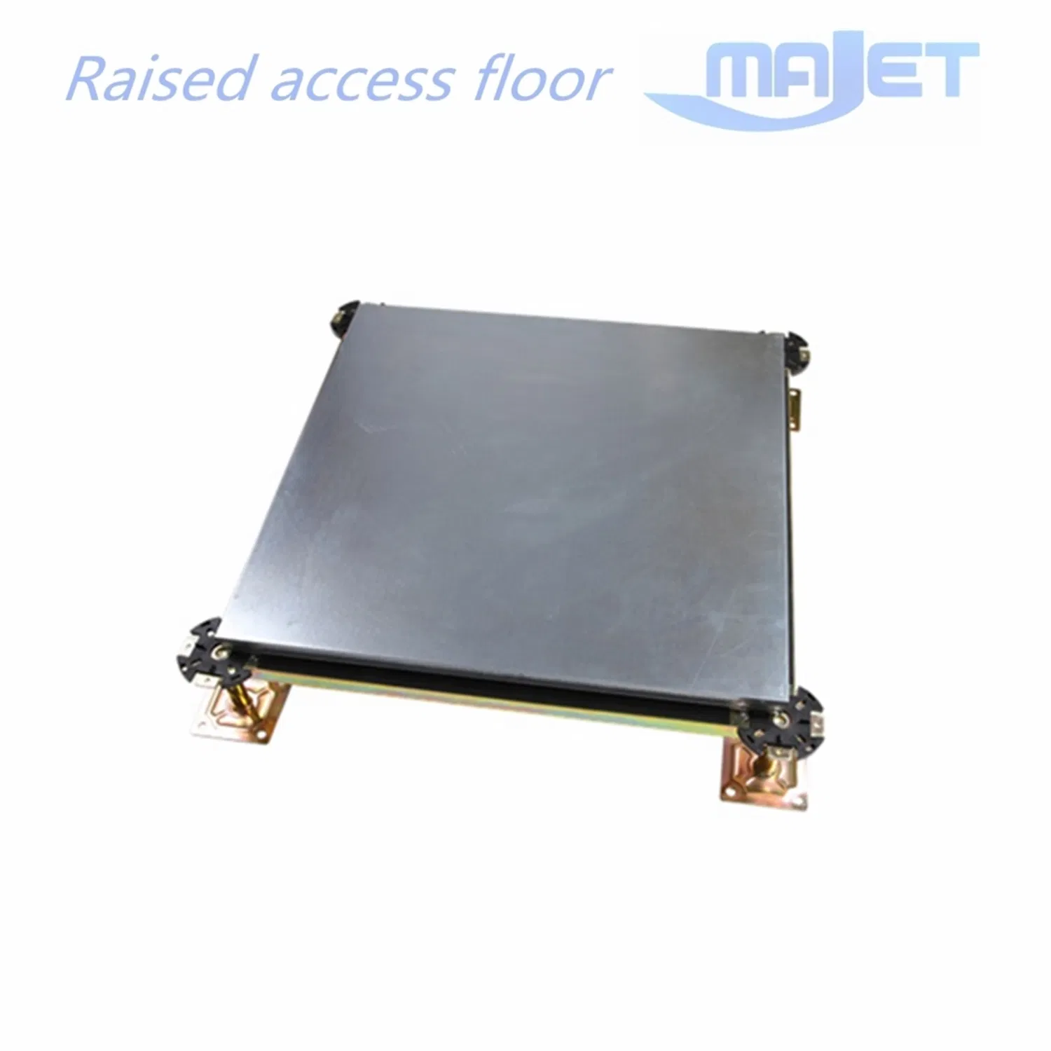 Fs800 Fs1000 Calcium Sulphate Encapsulated Fire Resistant Raised Access Floor Panel Raised Access Flooring Systems