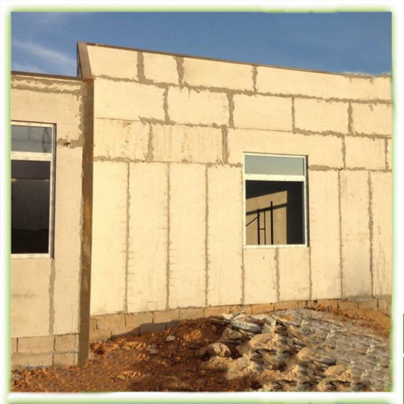 Heat Transfer Anti-Impact Steel Structure Outside Wall System for Warehouse Commercial Building