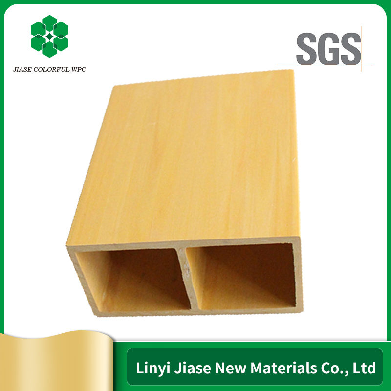 Outdoor Cost-Effective Yard Grey Custom Size Garden WPC Fencing Stand Column Building Material