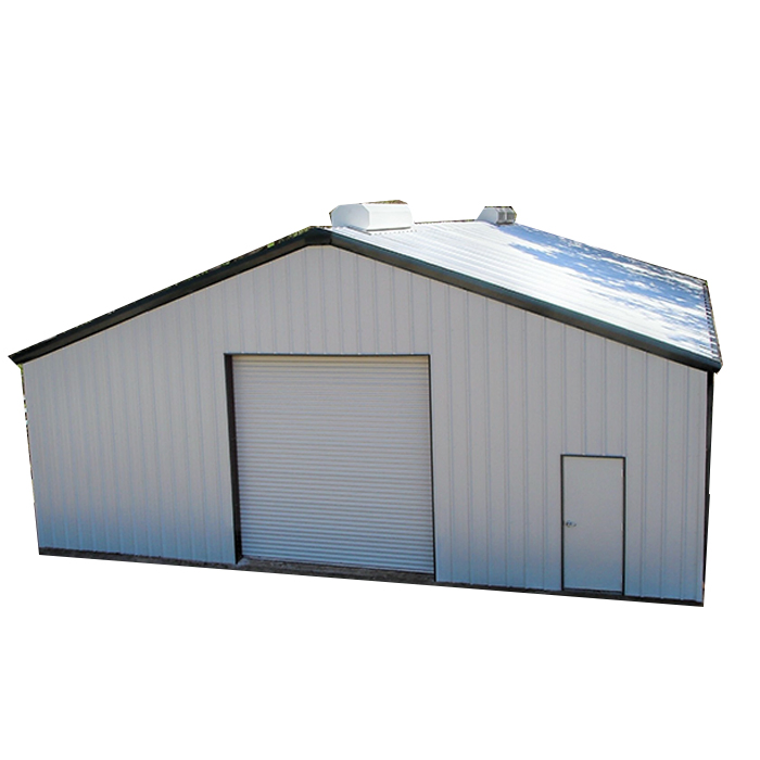 Modern Steel Prefabricated Garage Door Carport Solutions for Vehicles
