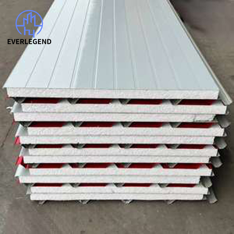 Composite EPS Sandwich Roof Panel for Lightweight and Fireproof Structures Building