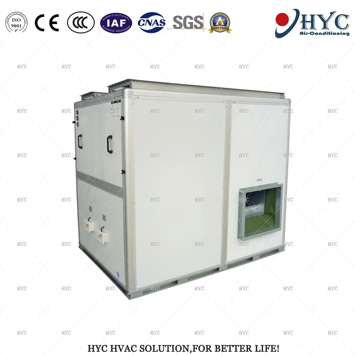 Commercial Energy Efficient 75% Heat Recovery Fresh Air Unit, Air Conditioning System