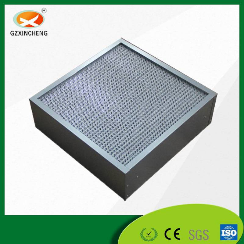 Commercial Aluminium Deep Pleat H13 Air Conditioning System