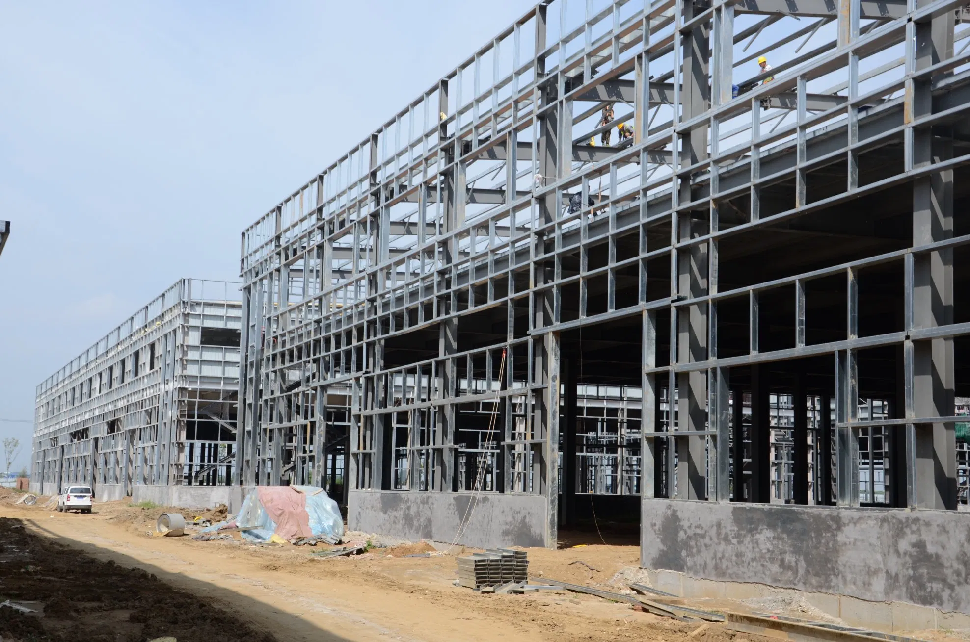 Quick Installation Multi Light Steel Prefabricated Steel Structure Building Warehouse