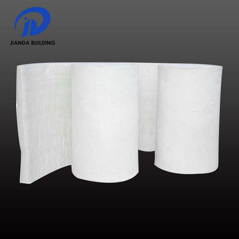 Jianda Thermal Insulation 1260 Ceramic Fiber Blanket Refractory Material for Industrial Kiln Wall Lining Backing (JDTX-BZ-02)
