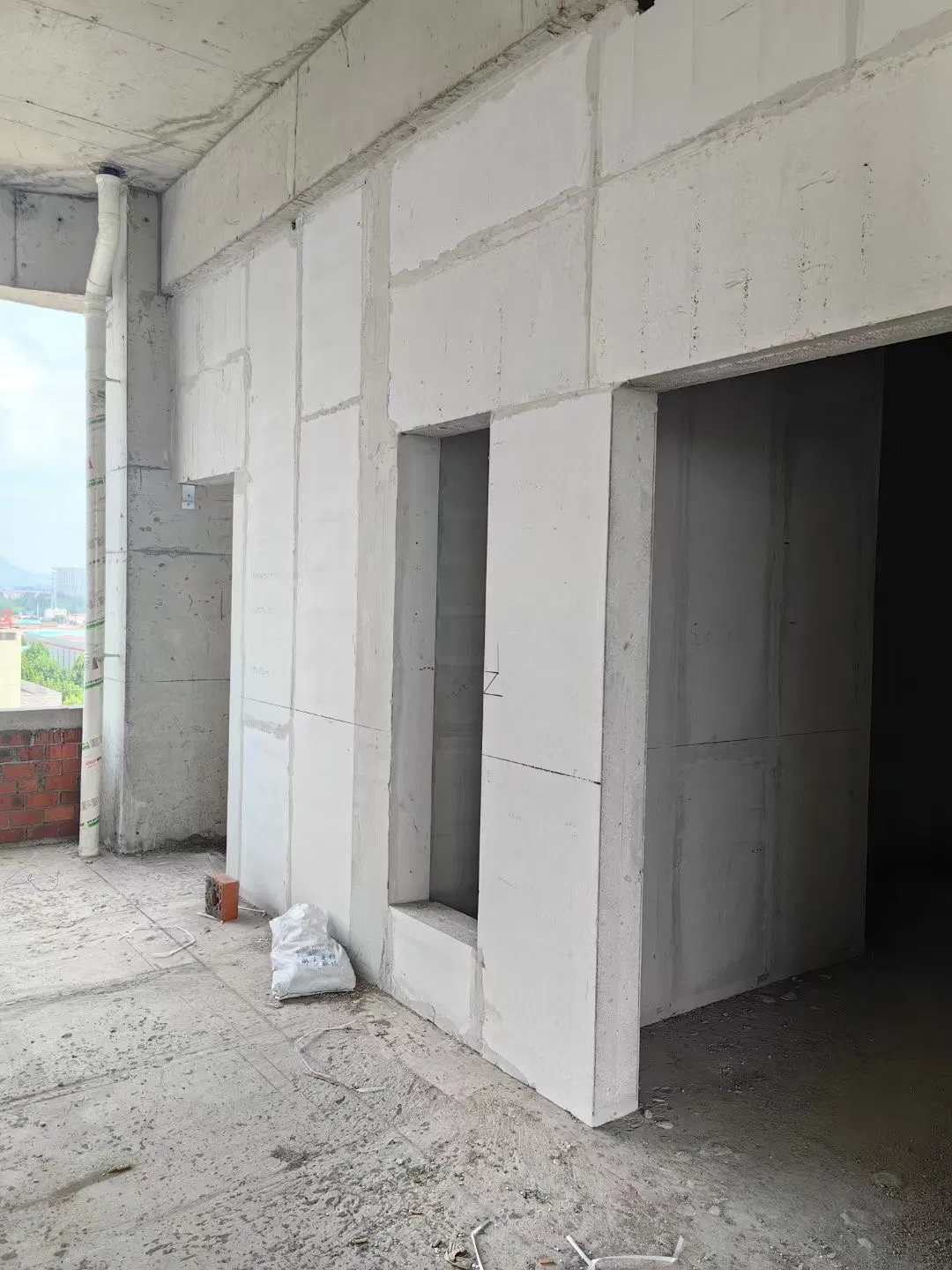 Composite Lightweight EPS Cement Sandwich Panel for Partition Wall for Factory Buildings EPS Polystyrene Foam Wall Sandwich Panels 3000mm× 610mm