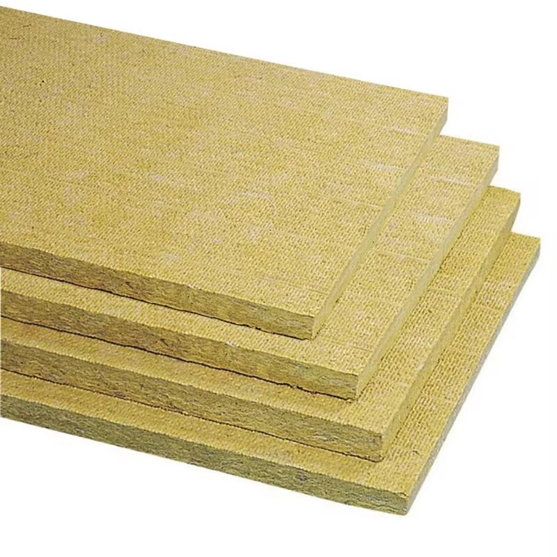 Wholesale Customized Modern Square Rock Wool Board Felt Thermal Sound Insulation Building Materials Heat Insulation Materials