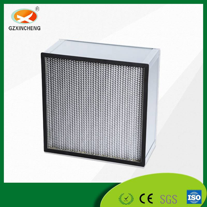 Commercial Aluminium Deep Pleat H13 Air Conditioning System