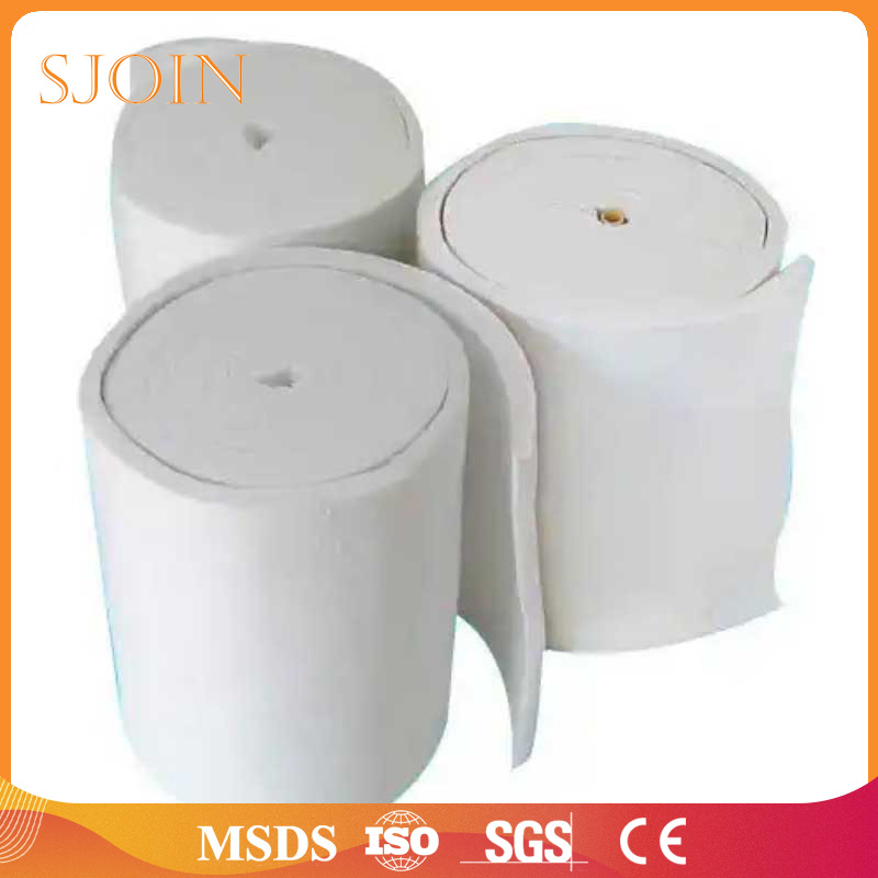 High Tensile Strength Industrial Thermal Insulation Thermawrap Insulation Ceramic Fiber Blanket Thermal Insulation Material for Steel Industry