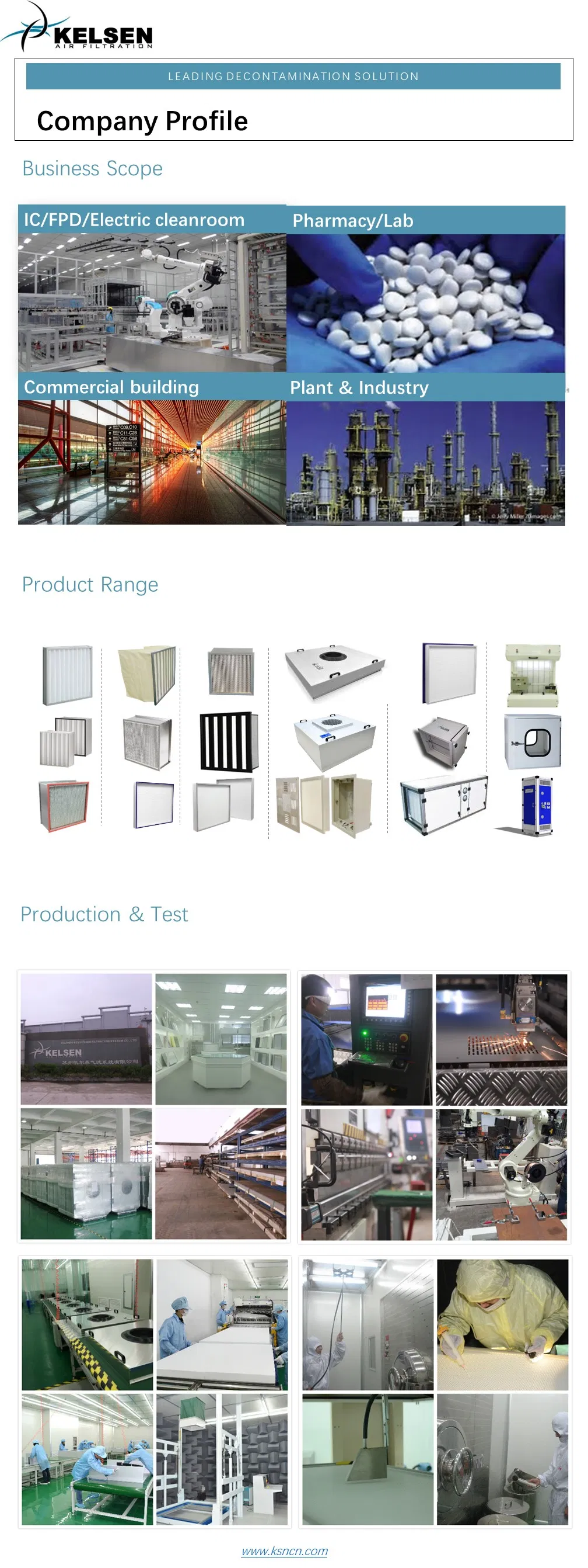 Cleanroom Laminar Flow Hood Ceiling System 4