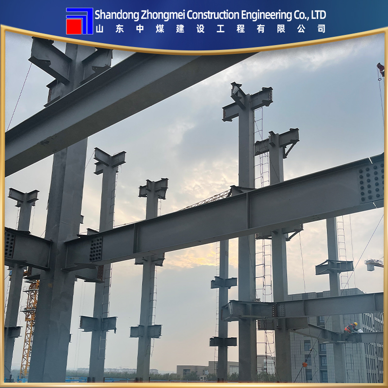 Reliable Steel Construction Designed for Commercial and Residential Projects Building Material Warehouse