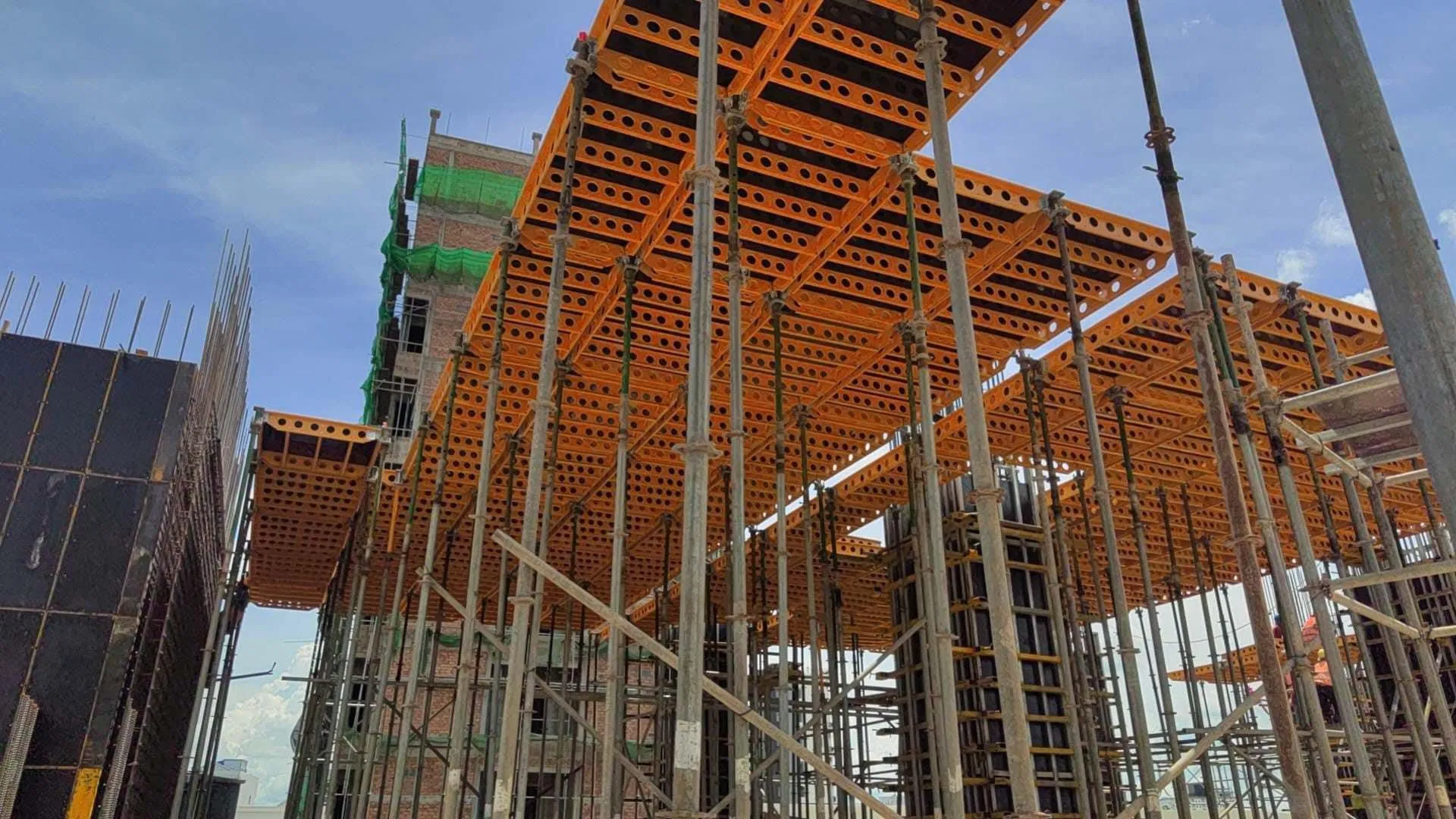 Reusable Formwork System 300+ Times for Concrete Construction Modular Aluminum Formwork Panel and Frame Fast Project Cycle