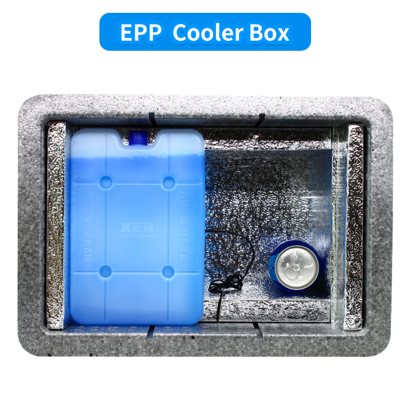 EPP Rectangle Cooler Box - Non-Disposable Insulated Picnic Solution