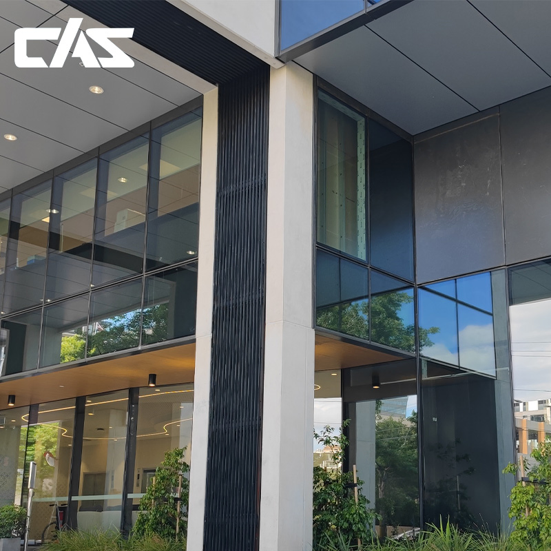 High-Performance Fire Resistant Tempered Glass Curtain Wall System