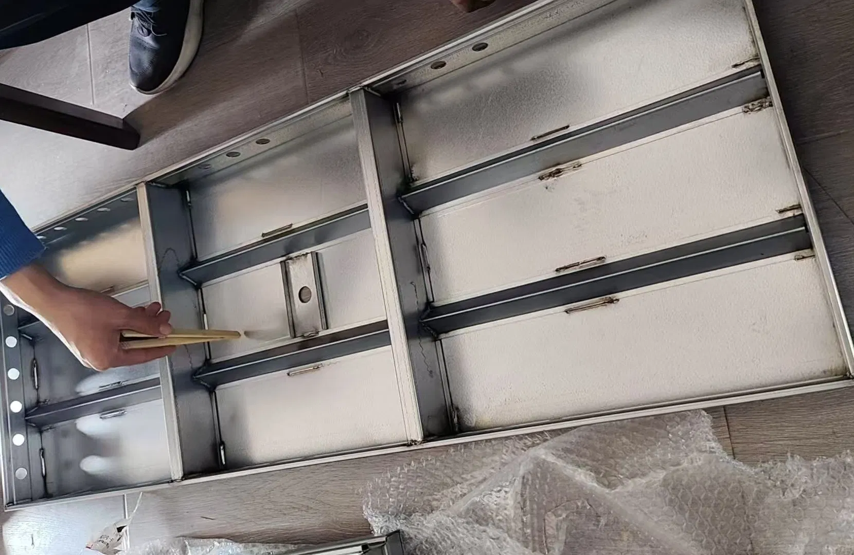 Modular Building Steel Panel System for High Strength Construction