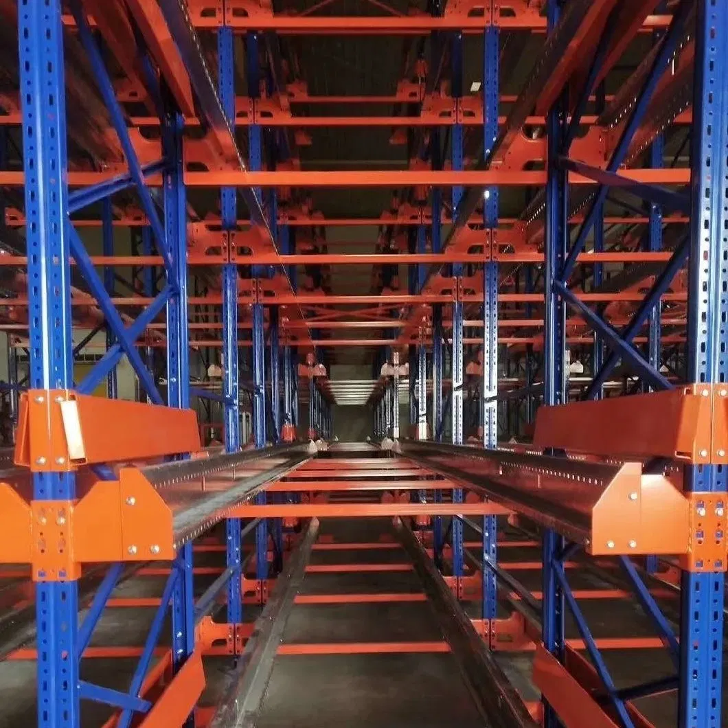 OEM ODM No Rusting Warehouse Economic Galvanized Pallet Runner Radio Shuttle Pallet Rack Automatic Rack System