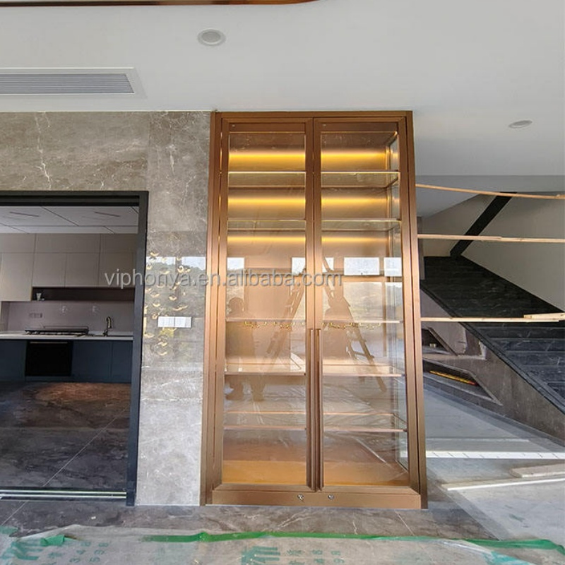 Elegant Wine Storage Solution with Temperature Control Technology