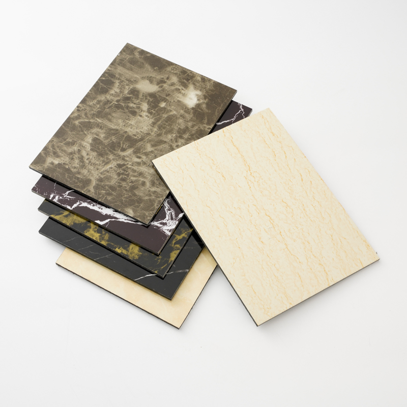4mm Stone Marble Aluminum Composite Panel for Interior Feature Walls, Lightweight Marble Alternative Building Construction Material
