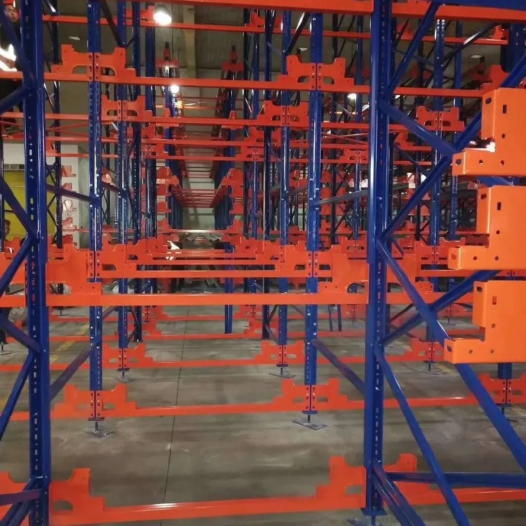 OEM ODM No Rusting Warehouse Economic Galvanized Pallet Runner Radio Shuttle Pallet Rack Automatic Rack System