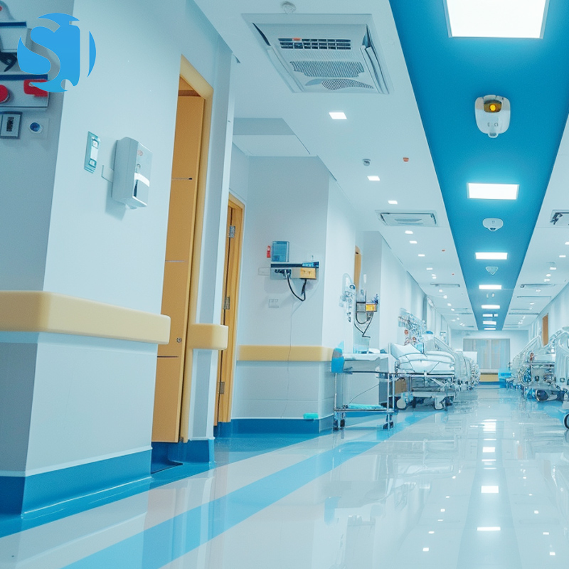 Easy Clean Antibacterial PVC Hospital Wall Guard and Safety Rail