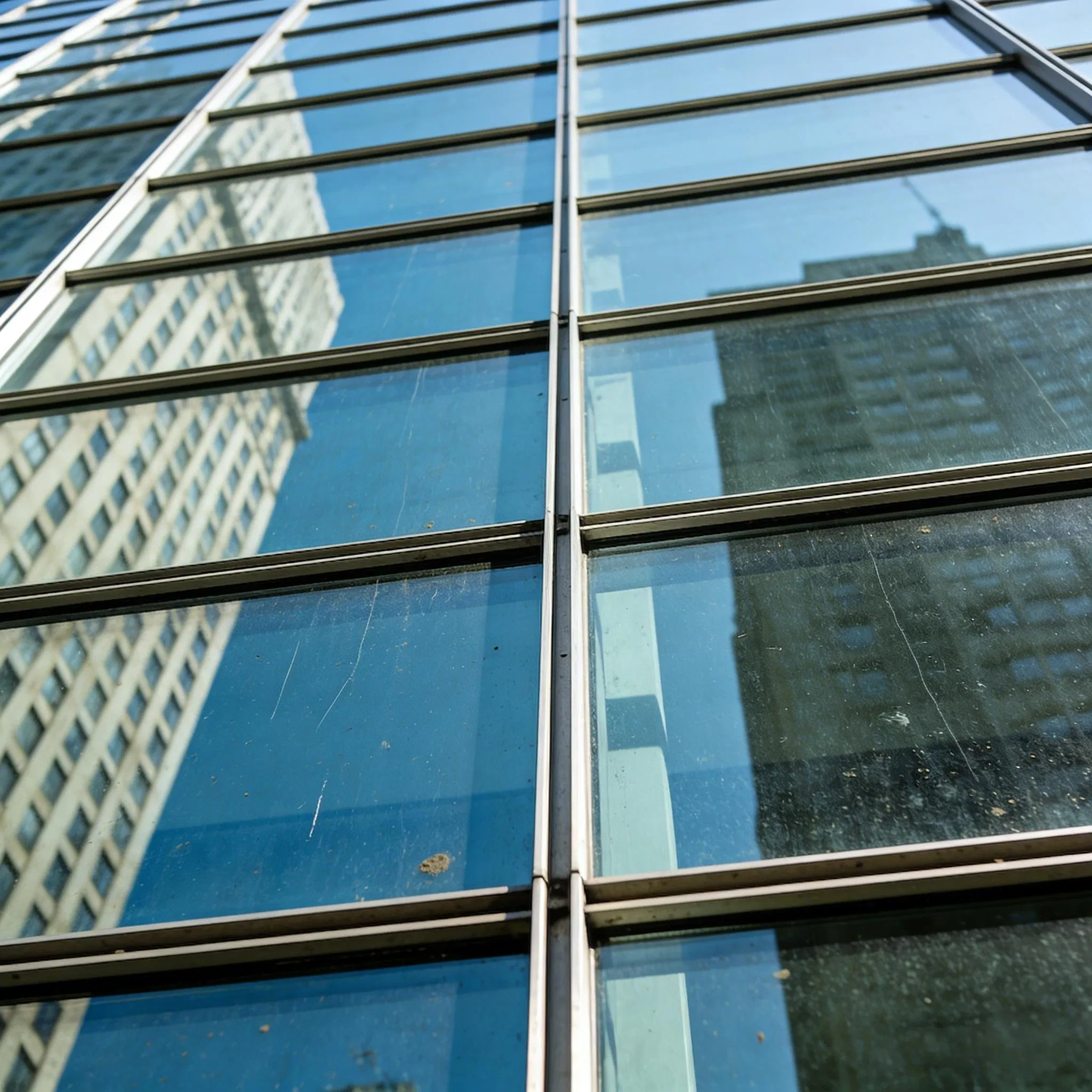 High-Performance Glass Curtain Wall System with Exposed Frame Options