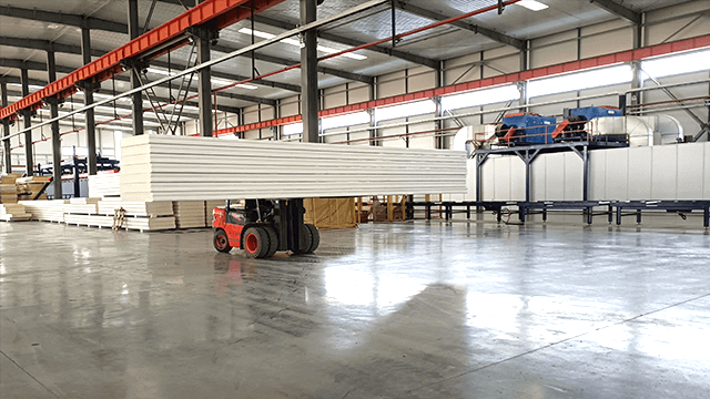 Homecoxa Advanced Sandwich Panel Production Line — Dongguan Factory