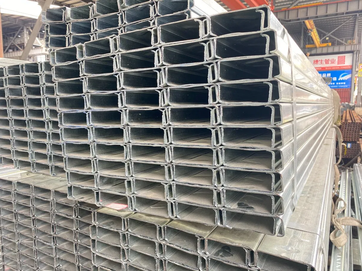 Galvanized Carbon Steel Plain U Channel for The Building