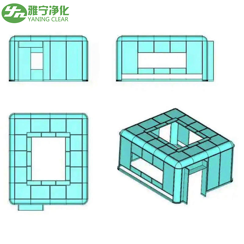 Yaning Operating Room Modular Wall Fast Installation Modular Operating Room Wall