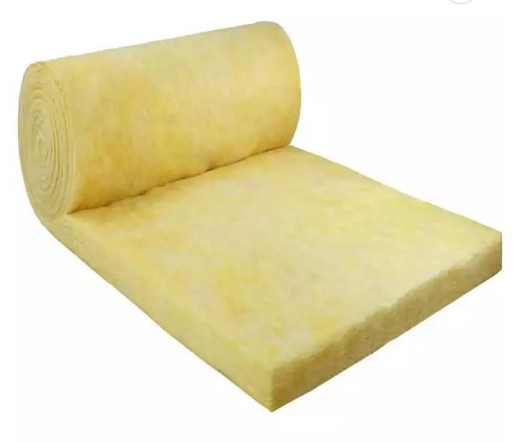 Glass Wool Roll Building Materials Thermal Insulation, Sound Absorption Fiberglass Can Be Customized 50-200mm Thickness