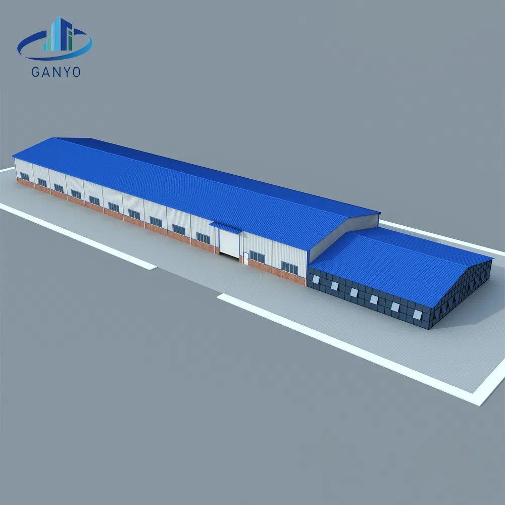 Comprehensive Steel Structure Workshop Construction Featuring Portal Frame Solutions