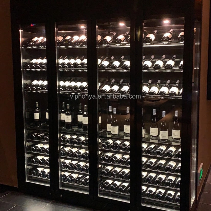 Elegant Wine Storage Solution with Temperature Control Technology