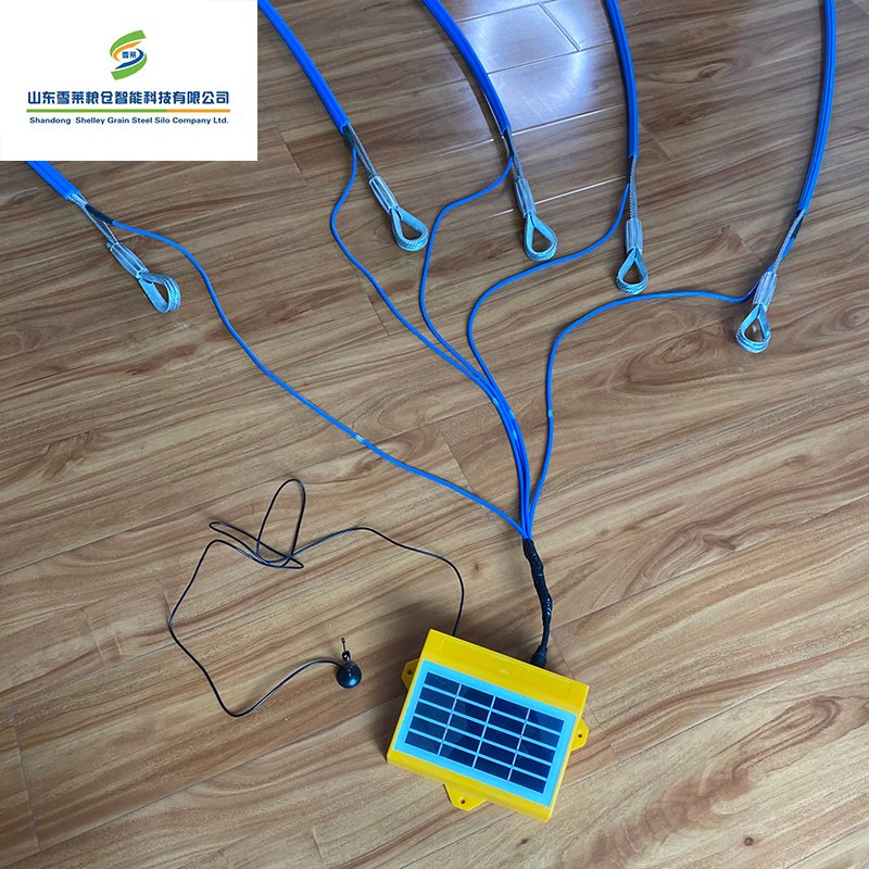 Grain Temperature and Humidity Monitoring Sensors Cables System