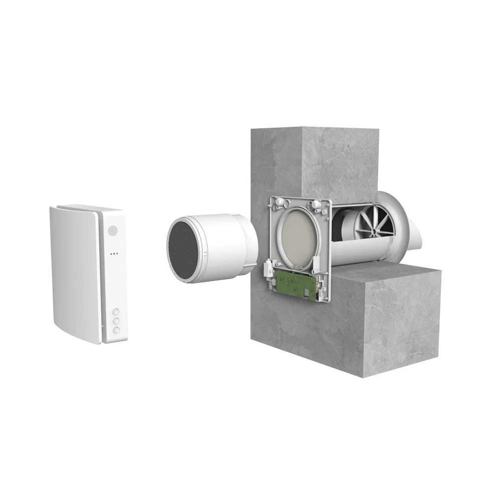 Energy-Saving Energy Efficient Ventilation Systems Controlled Home All-in-One Ventilation System