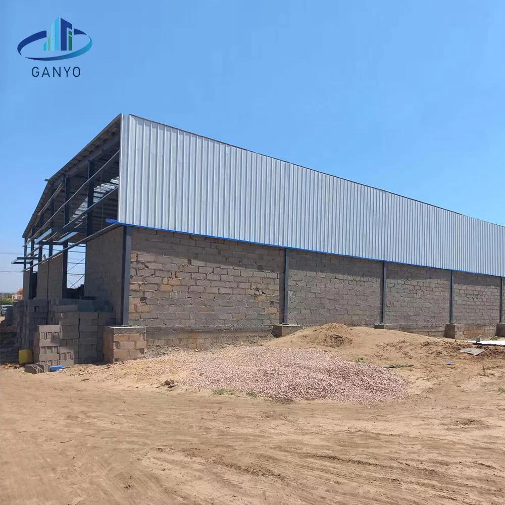 Comprehensive Steel Structure Workshop Construction Featuring Portal Frame Solutions