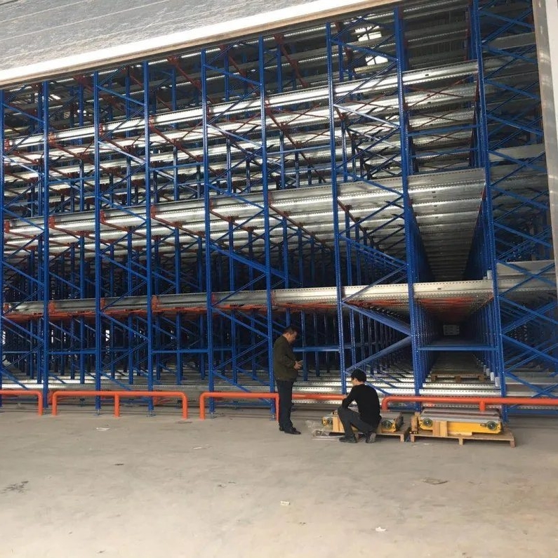 OEM ODM No Rusting Warehouse Economic Galvanized Pallet Runner Radio Shuttle Pallet Rack Automatic Rack System