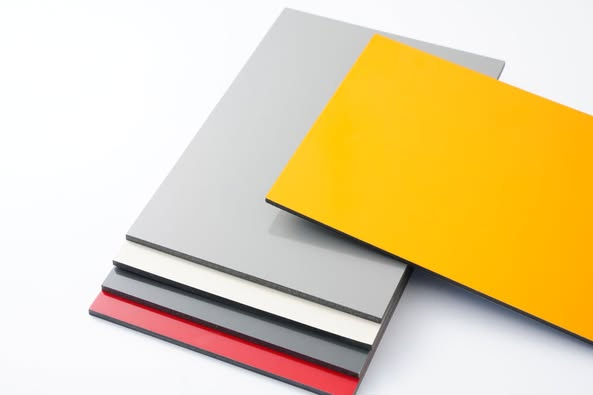 High Quality 3mm 4mm Lightweight Building Facade Material Aluminum Composite Panel ACP Sheet