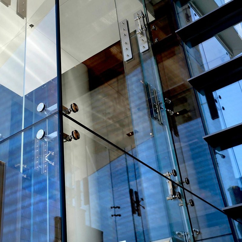 Spider Standard High Quality Thermal Break Aluminium Triple Glass Curtain Wall System