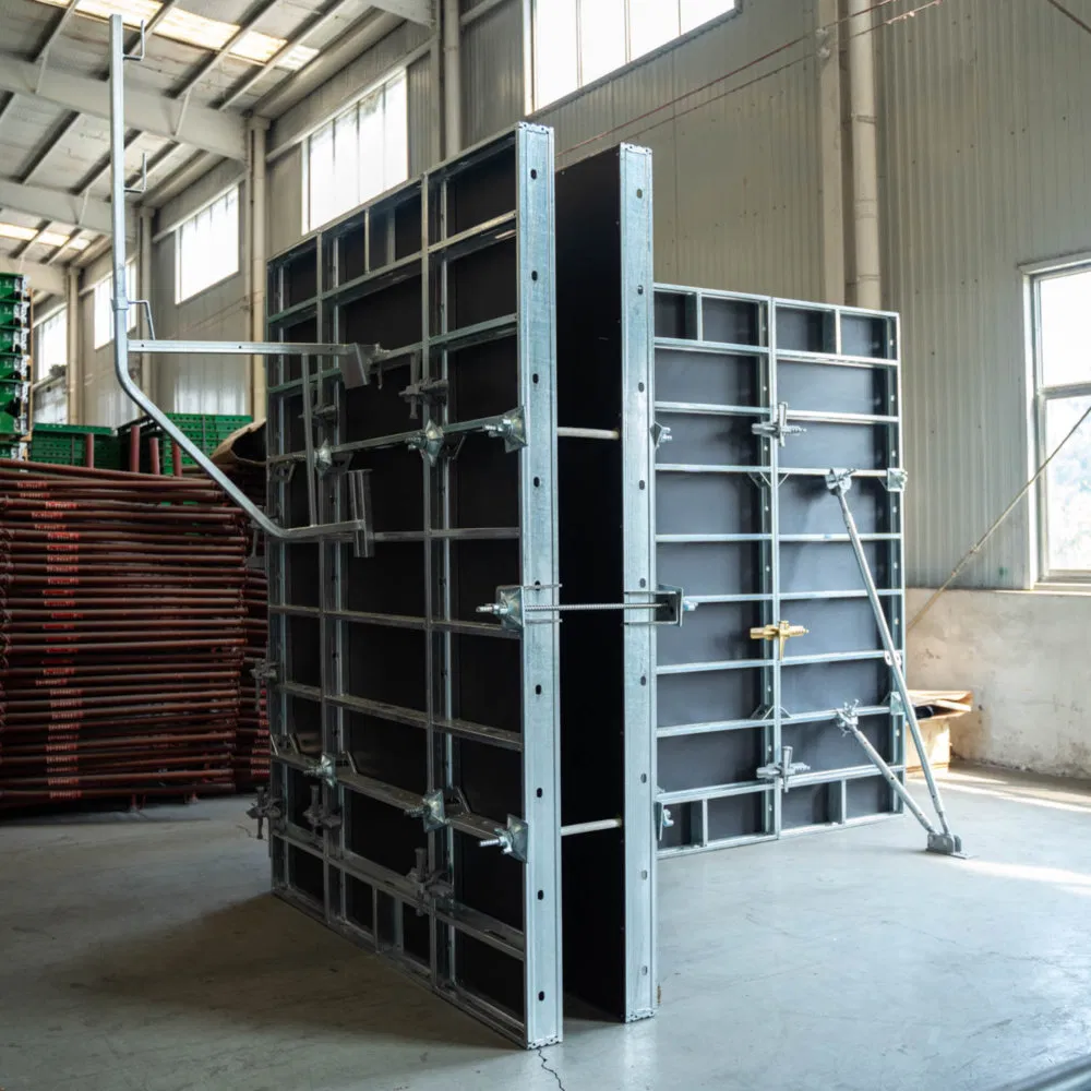 Waterproof Long Service Life Modular Panel Construction Wall Formwork System