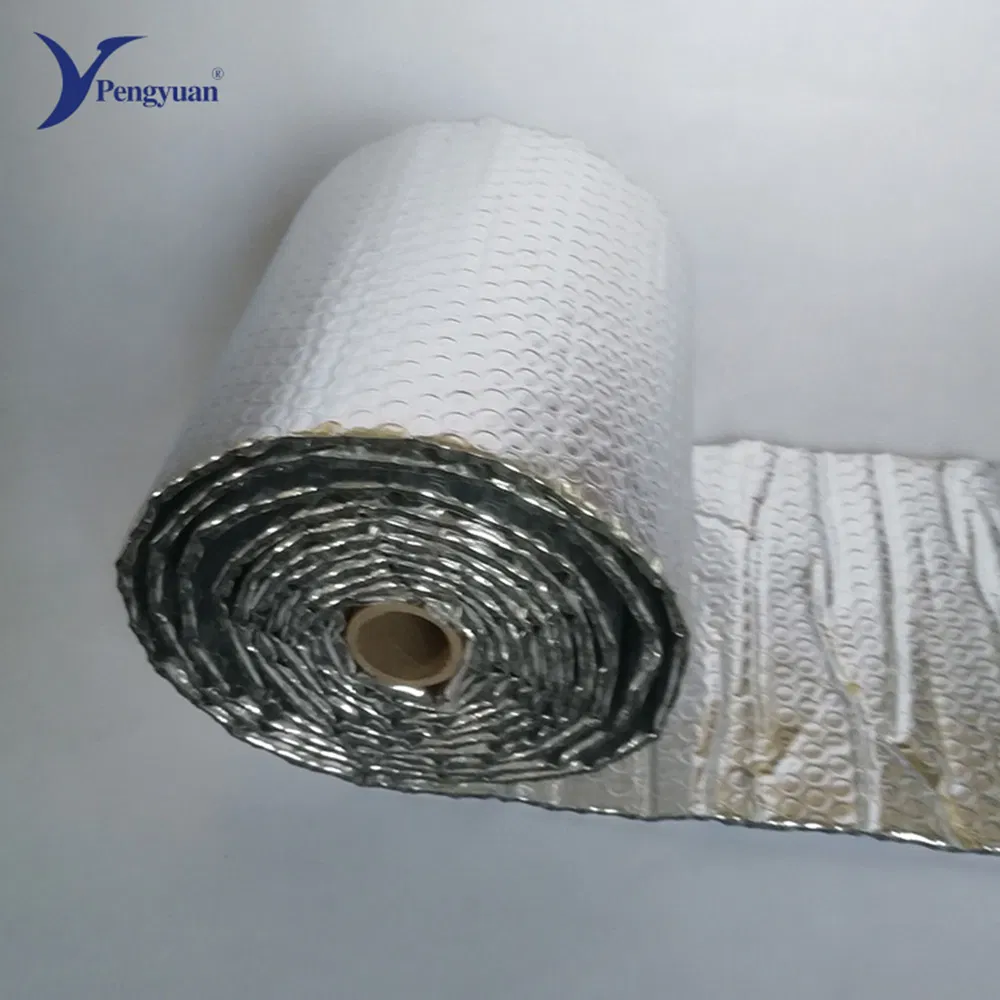 Fireproof Bubble Aluminum Foil Wrap Insulation Reflective Roofing Aluminum Foil Bubble Sound Heat Insulaion Building Material