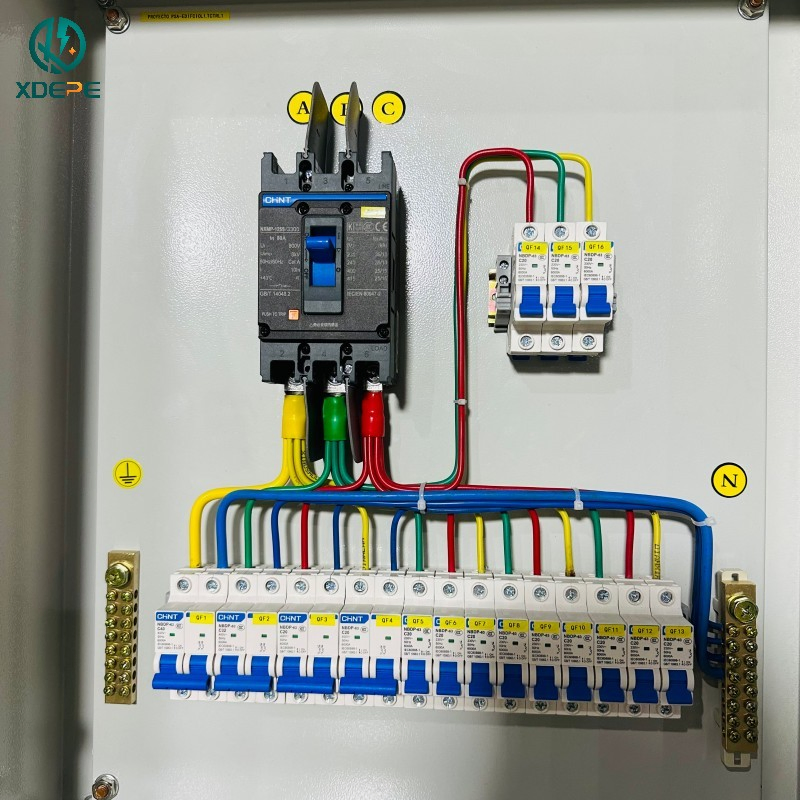 Low Current Compact for HVAC Systems Electrical Panel Fire-Resistant Material