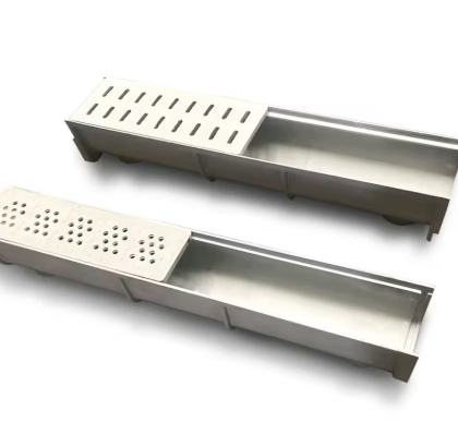 Reliable SMC Molded Fiberglass Drainage Ditch for Outdoor Use