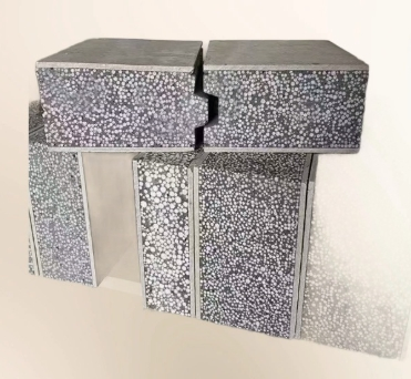 Composite Lightweight EPS Cement Sandwich Panel for Partition Wall for Factory Buildings EPS Polystyrene Foam Wall Sandwich Panels 3000mm× 610mm